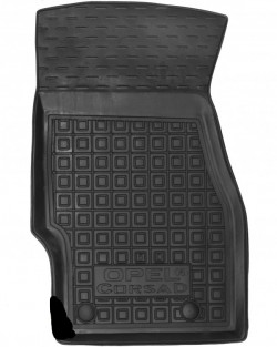 Set tappetini di gomma su misura per Opel Corsa D (2006-2014) 5 porte